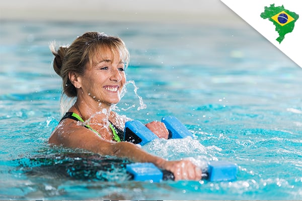 Aquagym contre Parkinson au Brésil